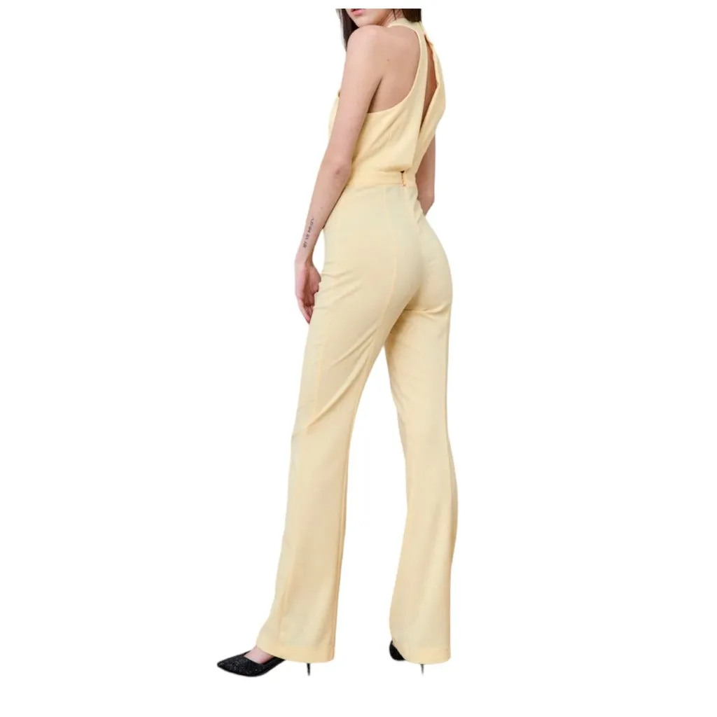 Patrizia Pepe tuta elegante giallo   